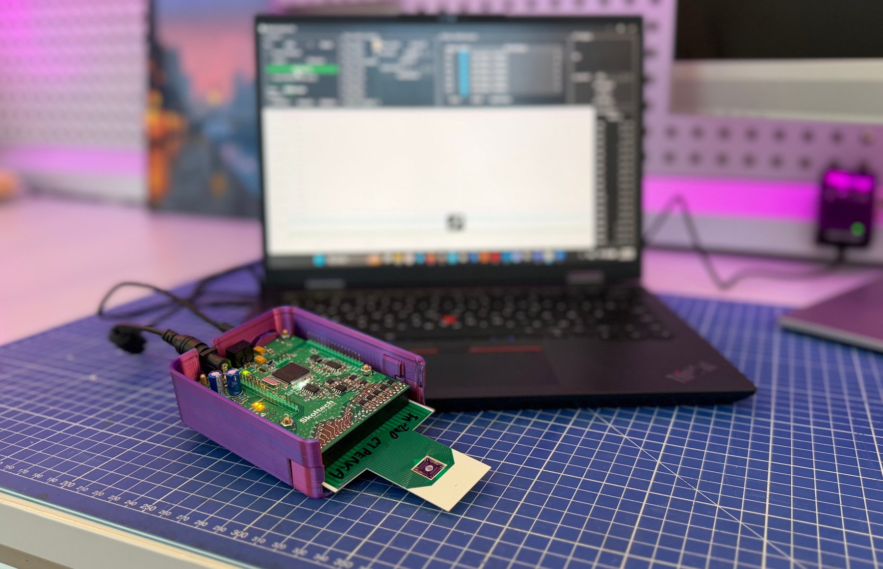 Multi-channel electronic-nose measurement board (E-nose)