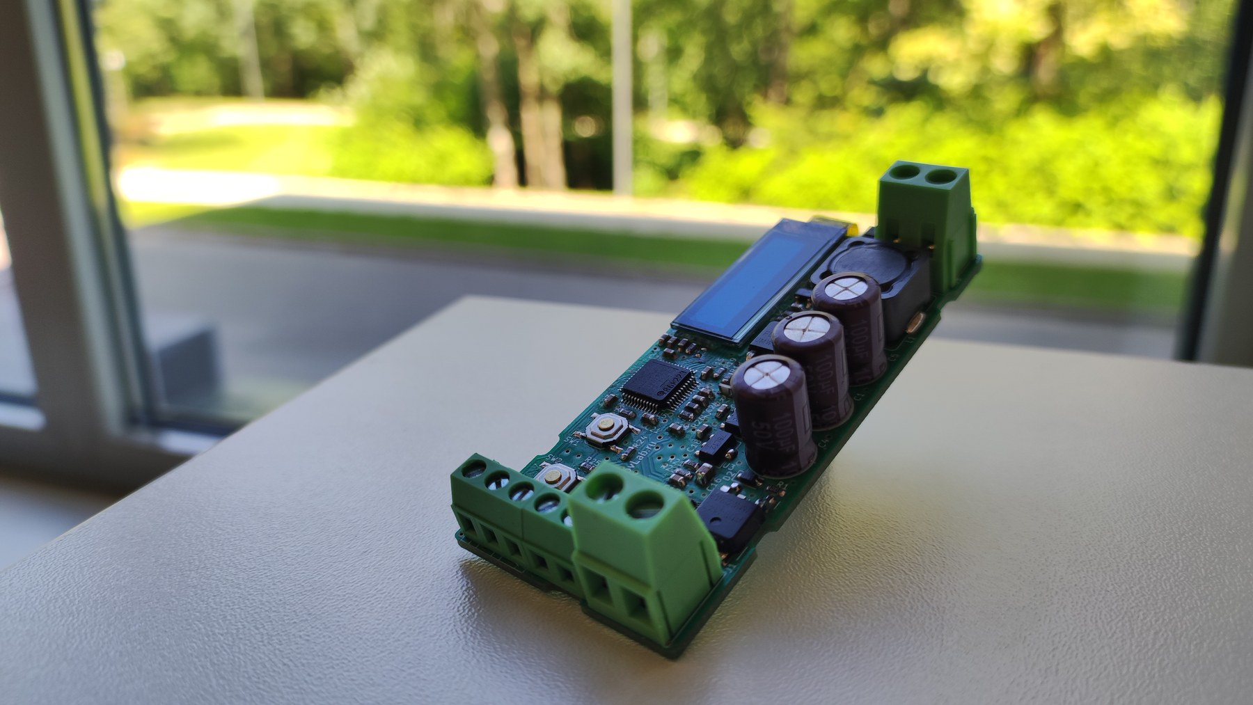 Proportional hydraulic valve driver board